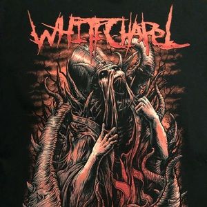 Whitechapel (band) tee